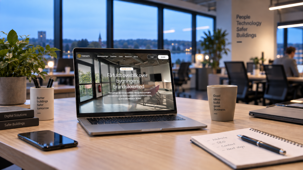 Ny hjemmeside i Silkeborg - website af HappiLeap